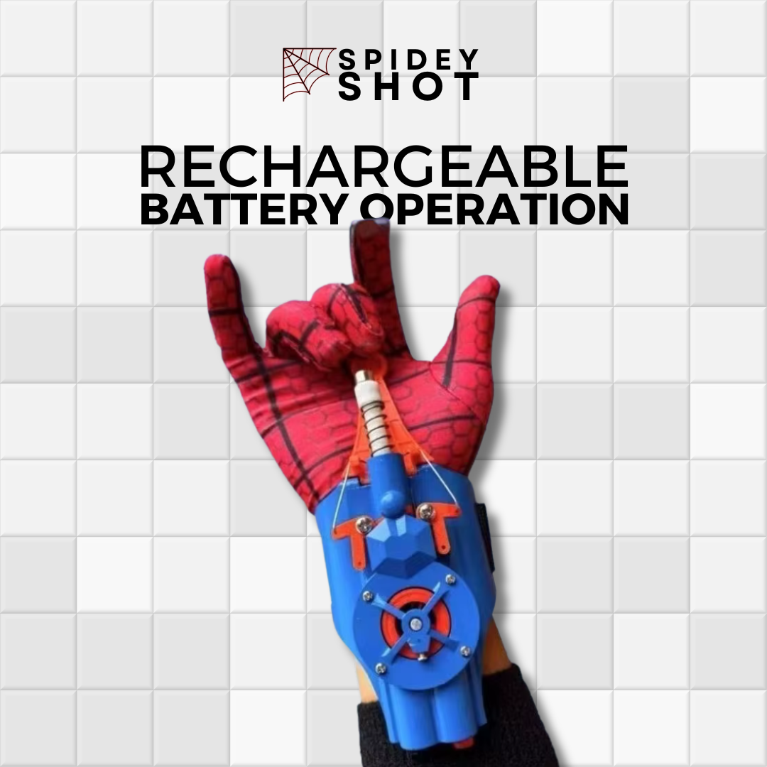SpideyLab™ Web Shooter